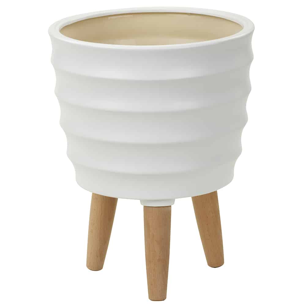Ringed Outdoor Planter