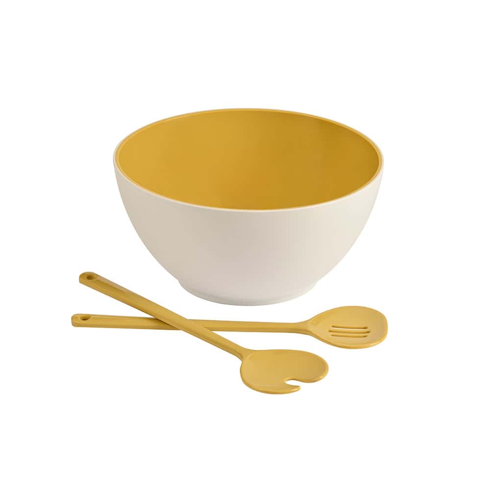 SUMMER SALAD BOWLS & CUTLERY