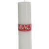 White Wax Pillar Candle