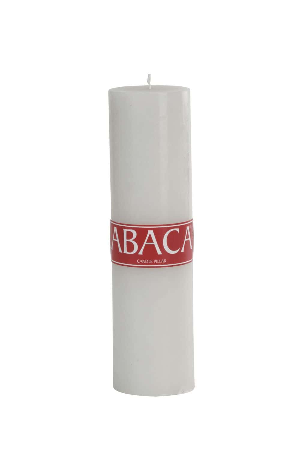 White Wax Pillar Candle