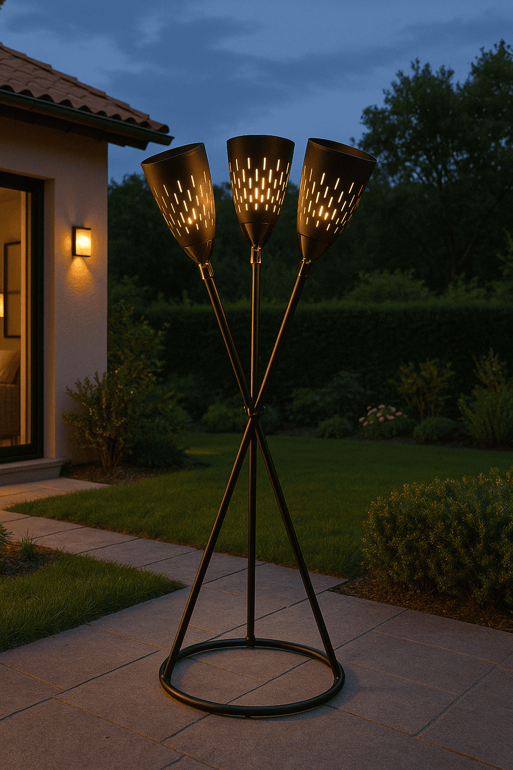 Standing Parade Solar Lamp