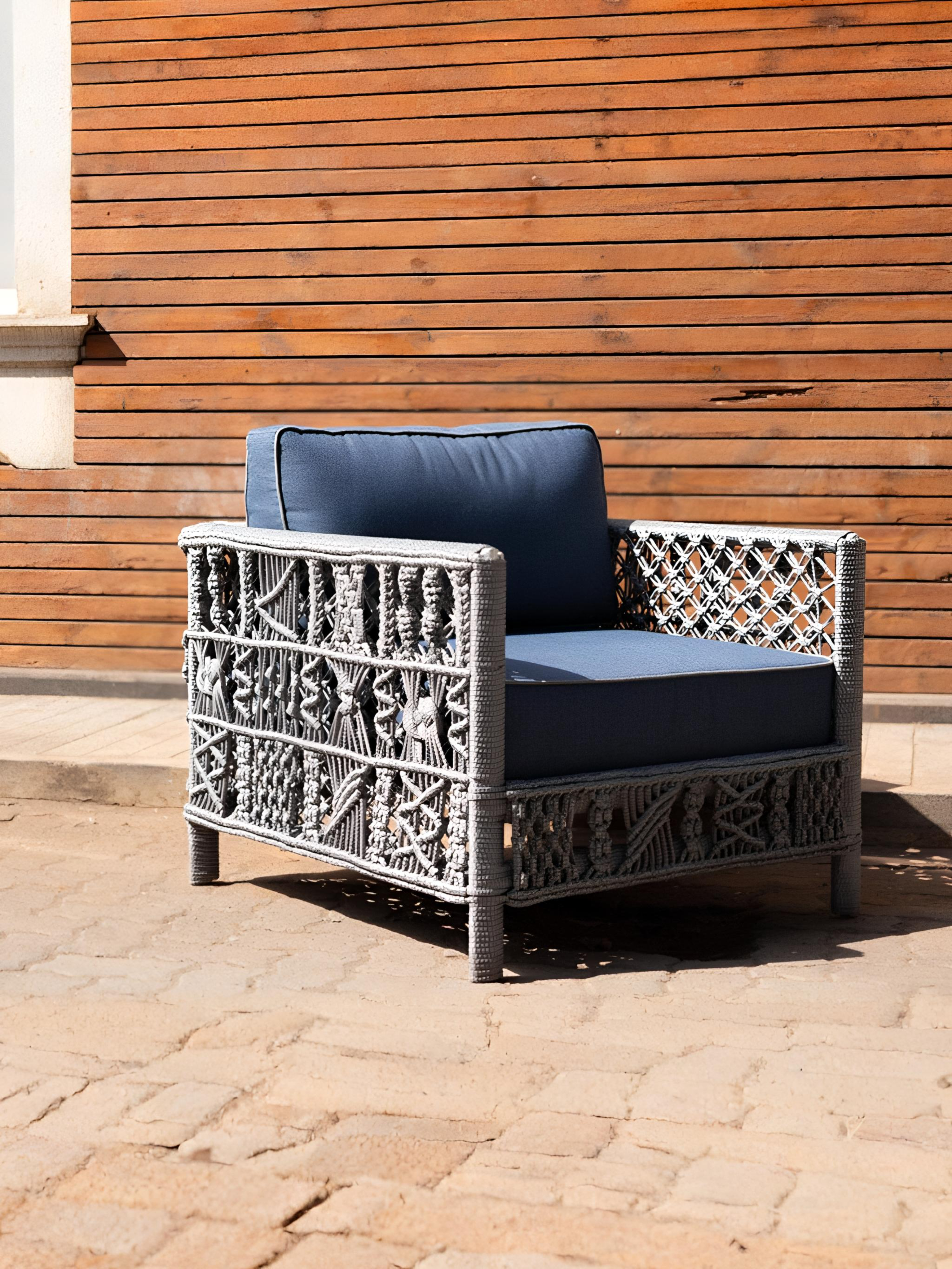 Moroc Macrame Lounge Chair