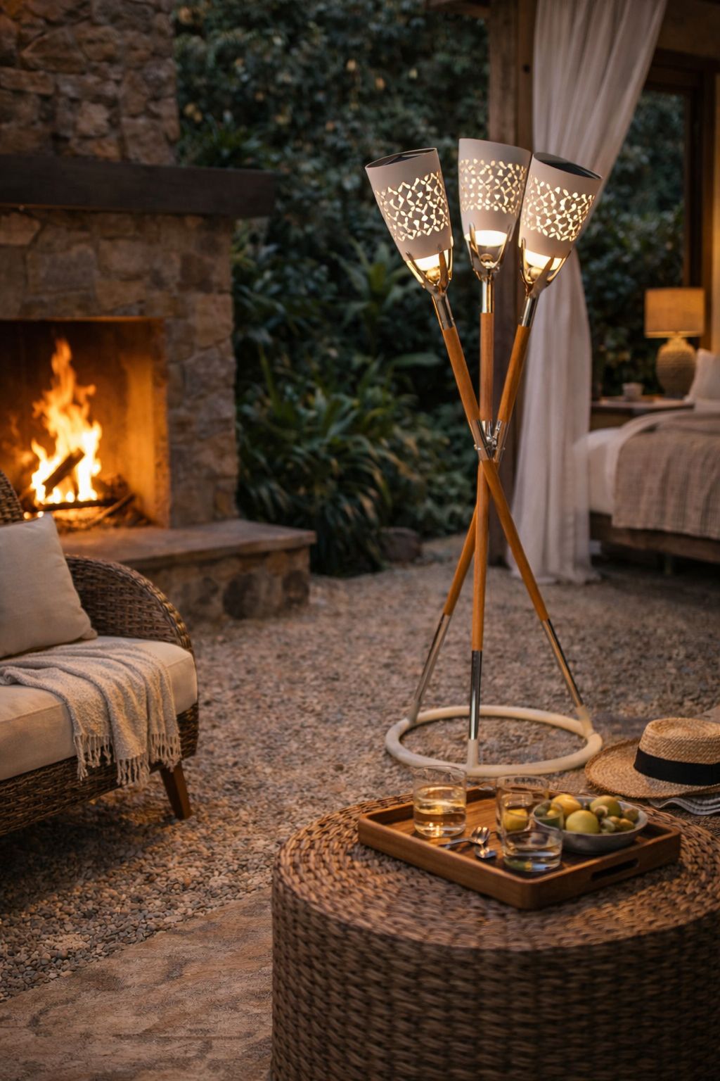 Standing Parade Solar Lamp