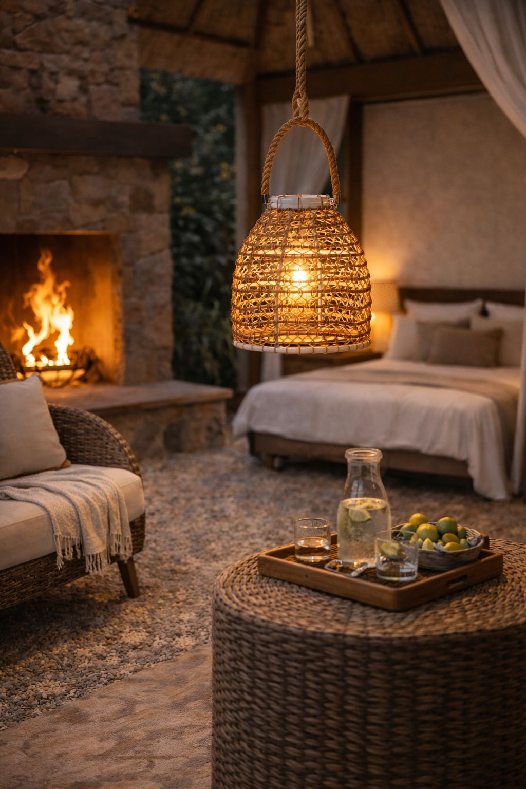 Rina Basket Lantern