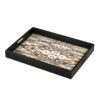 Ikkat Tray Black and White